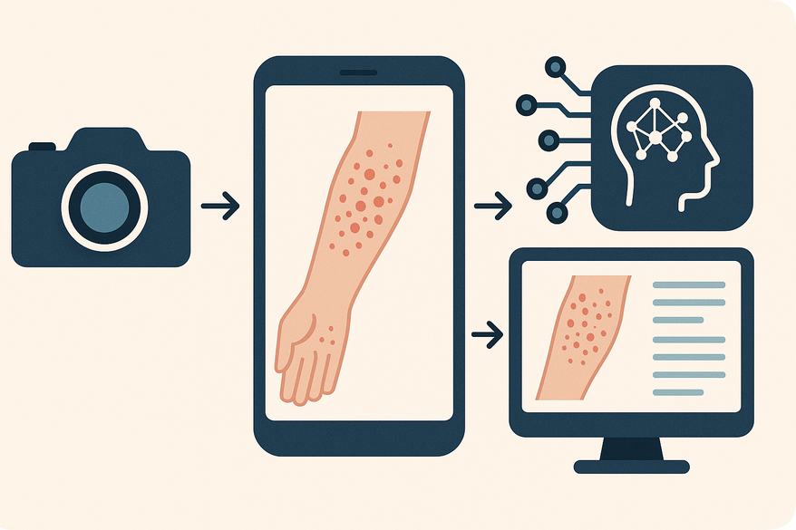 Technical Process of Rash Detection Using AI and Machine Learning