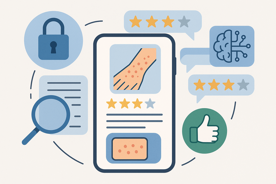 User Reviews Rash Detector App: Insights on Privacy, Accuracy & User Experience