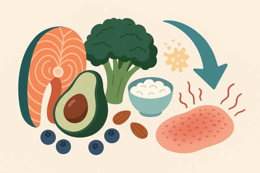 Diet for Eczema Relief: How to Soothe Your Skin with Anti-Inflammatory Foods