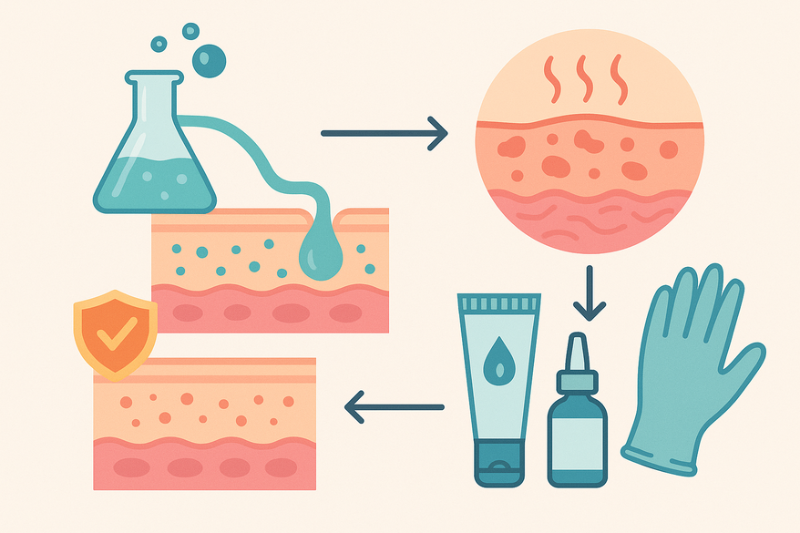 Understanding Irritant Contact Dermatitis from Chemicals: Causes, Symptoms & Prevention