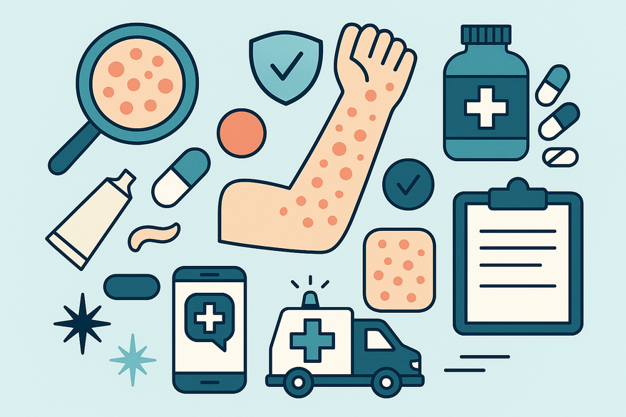 Complete Guide to Medication Rash Treatment: Identifying, Managing & Preventing Drug-Induced Rashes