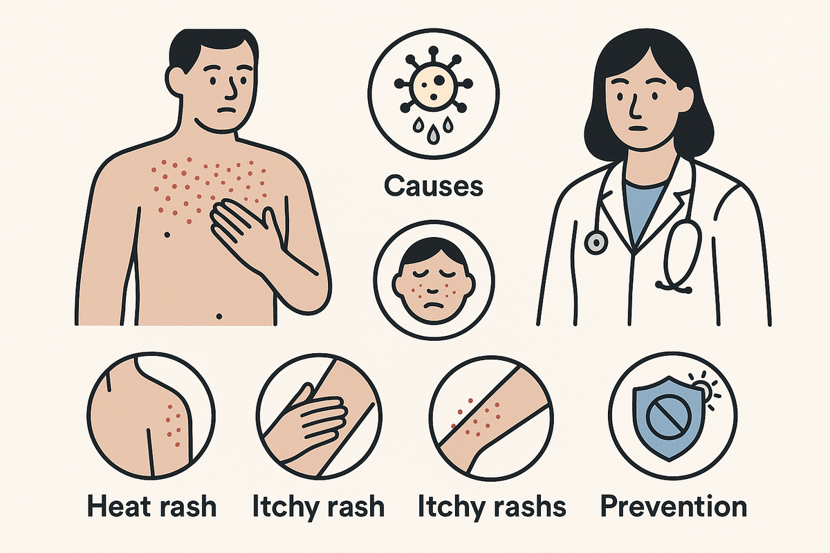 Rash on Chest: Causes, Symptoms, and Effective Treatments