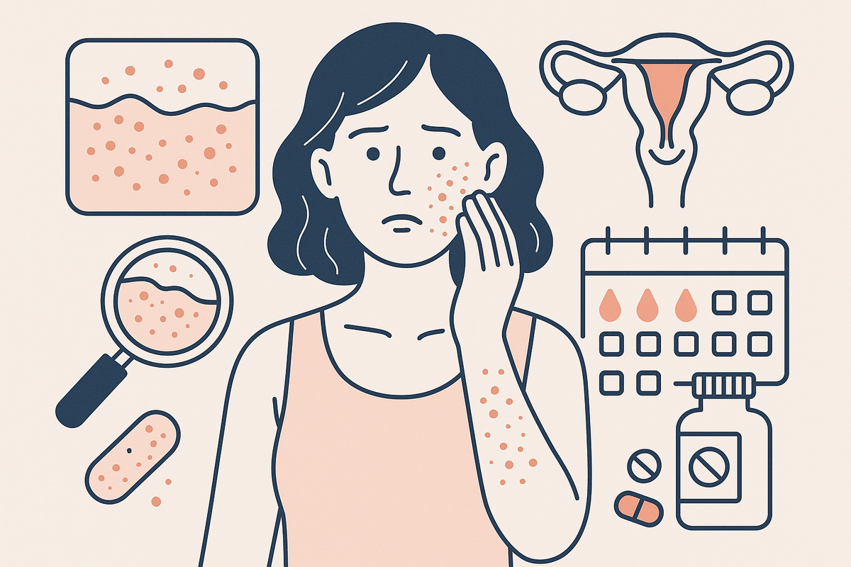 Rashes from Hormonal Changes: Causes, Symptoms, and Treatments