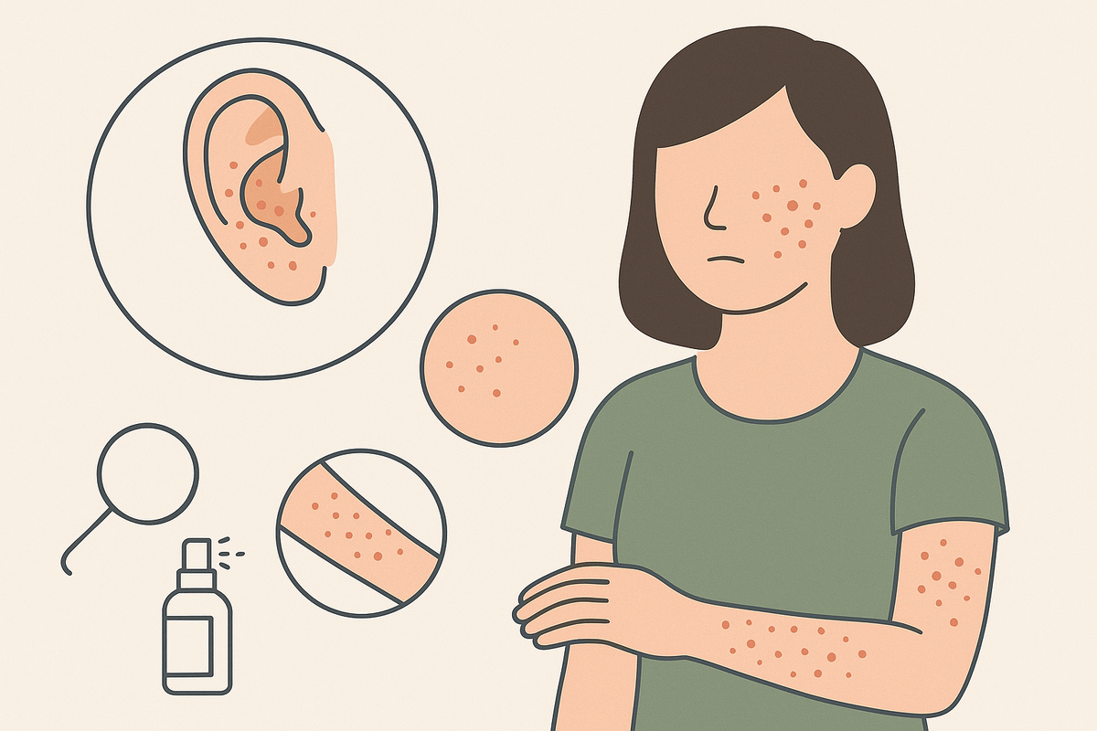 Rash in Ear Canal: Causes, Symptoms, and Why Rash Location Matters