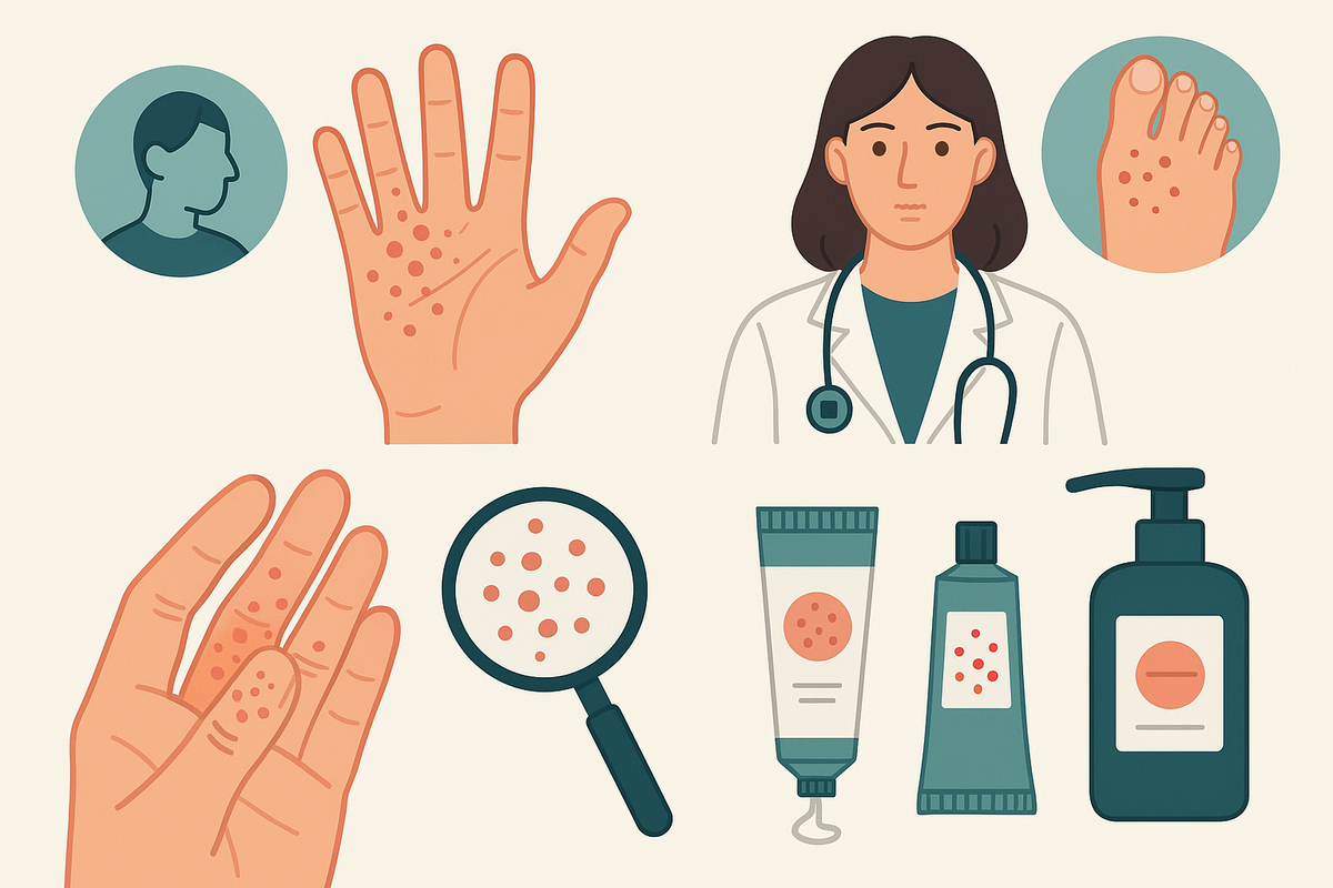 Rash Between Fingers and Toes: Causes, Symptoms, and Treatments