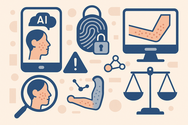 Exploring AI Dermatology Data Ethics: Ethical Challenges in Rash Detection & Skin Diagnosis Apps