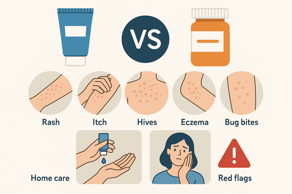 Hydrocortisone vs Antihistamine: Which Is Best for Rashes & Itch?