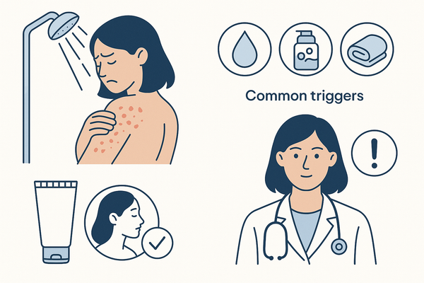 Why Do Rashes Appear After Shower? Causes, Types & Relief