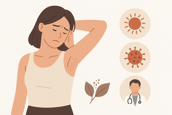 Top Reasons for Rashes Under Armpits: Causes, Types & What To Do