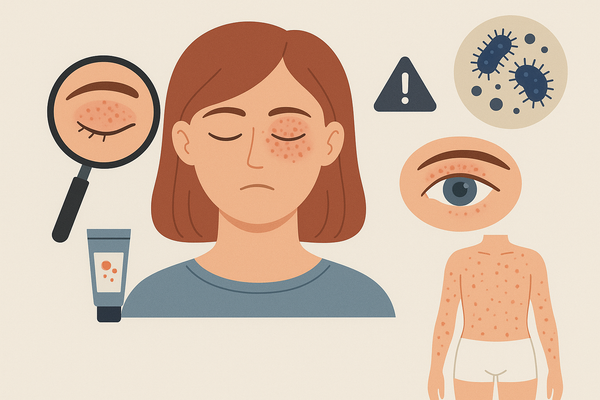 Rash on Eyelids and Around Eyes: Causes, Symptoms, and What to Do