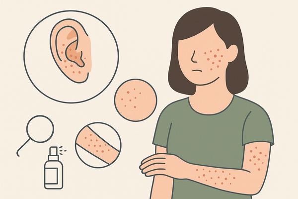 Rash in Ear Canal: Causes, Symptoms, and Why Rash Location Matters