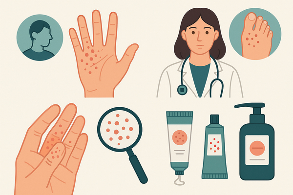 Rash Between Fingers and Toes: Causes, Symptoms, and Treatments
