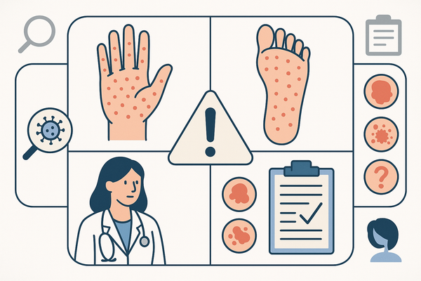 Rash on Palms and Soles: Causes, Symptoms, and What to Do